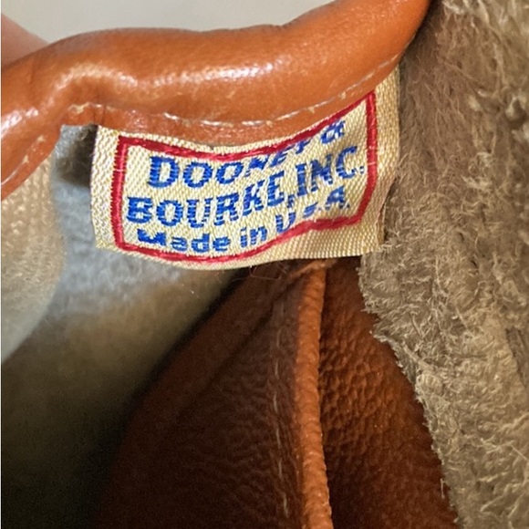 DOONEY & BOURKE CROSSBODY LEATHER BAG VINTAGE - Picture 4 of 6